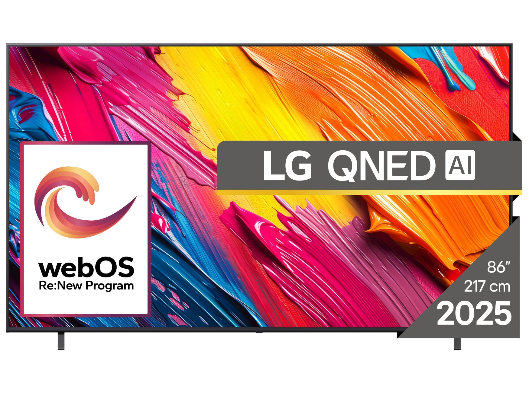 LG 86 Inch LG QNED AI QNED7E 4K Smart TV 2025, 86-tommer LG QNED AI QNED7E 4K Smart TV 2025, 86QNED7EA6B